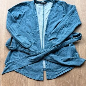 The North Face Teal Open-Front Cardigan